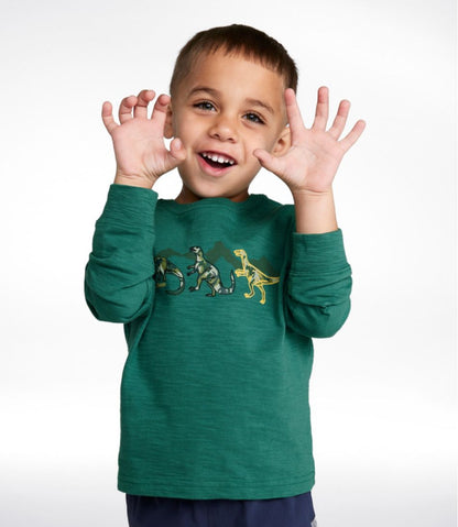 Infants' and Toddlers' Graphic Tee, Long-Sleeve Glow-in-the-Dark / L.L.Bean