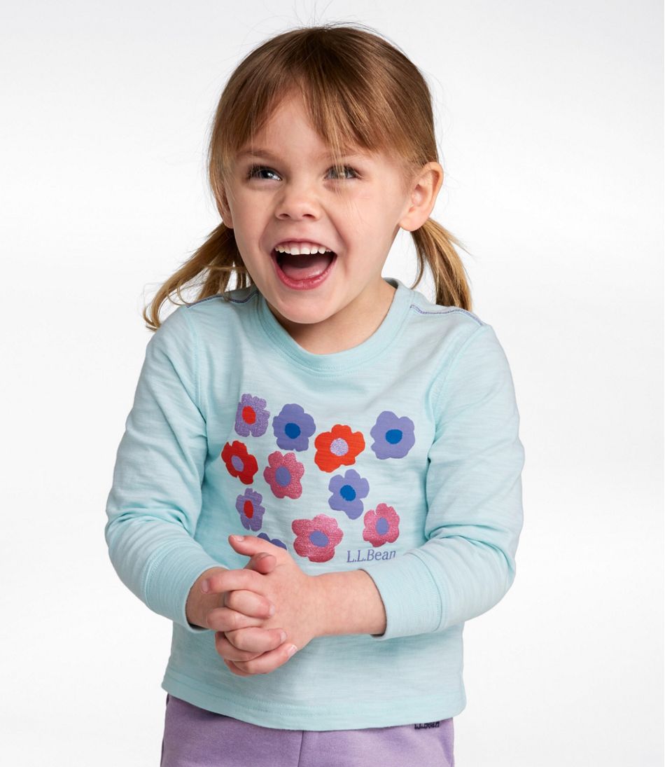 Infants' and Toddlers' Graphic Tee, Long-Sleeve Glow-in-the-Dark / L.L.Bean