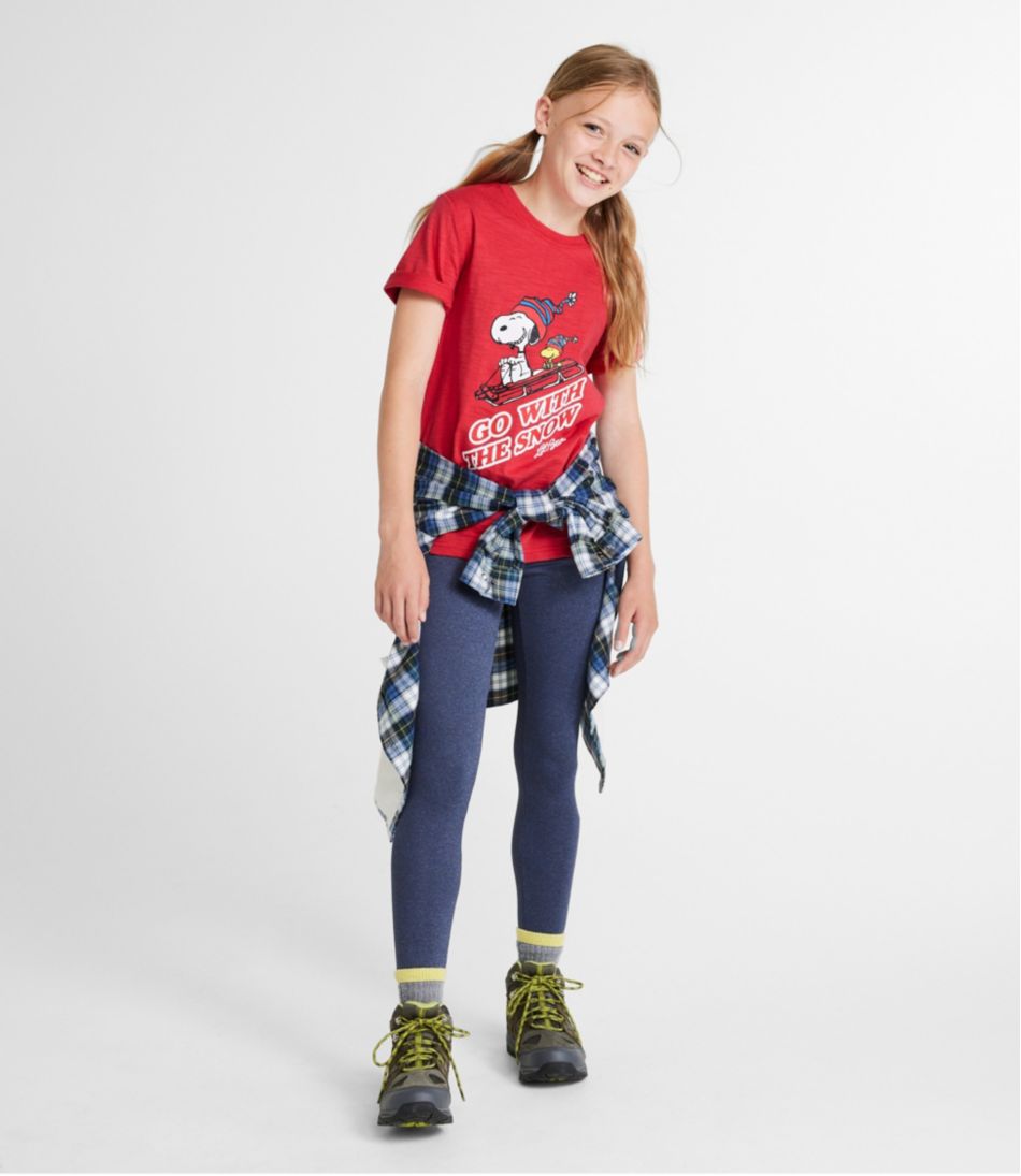 Kids' x Peanuts Short-Sleeve Tee / L.L.Bean