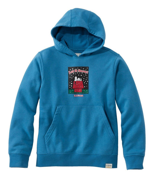 Kids' x Peanuts Sweatshirt Hoodie / L.L.Bean