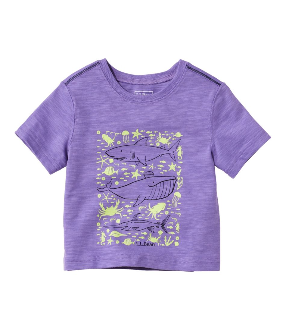 Toddlers' Graphic Tee, Short-Sleeve Glow-In-The-Dark / L.L.Bean