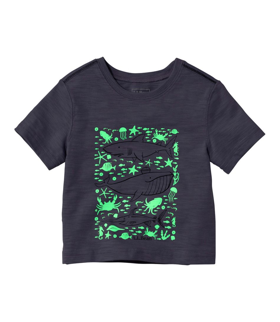 Toddlers' Graphic Tee, Short-Sleeve Glow-In-The-Dark / L.L.Bean