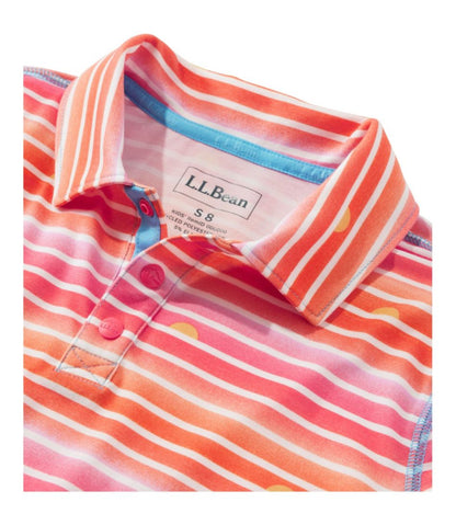 Kids' Everyday SunSmart® Polo, Print / L.L.Bean