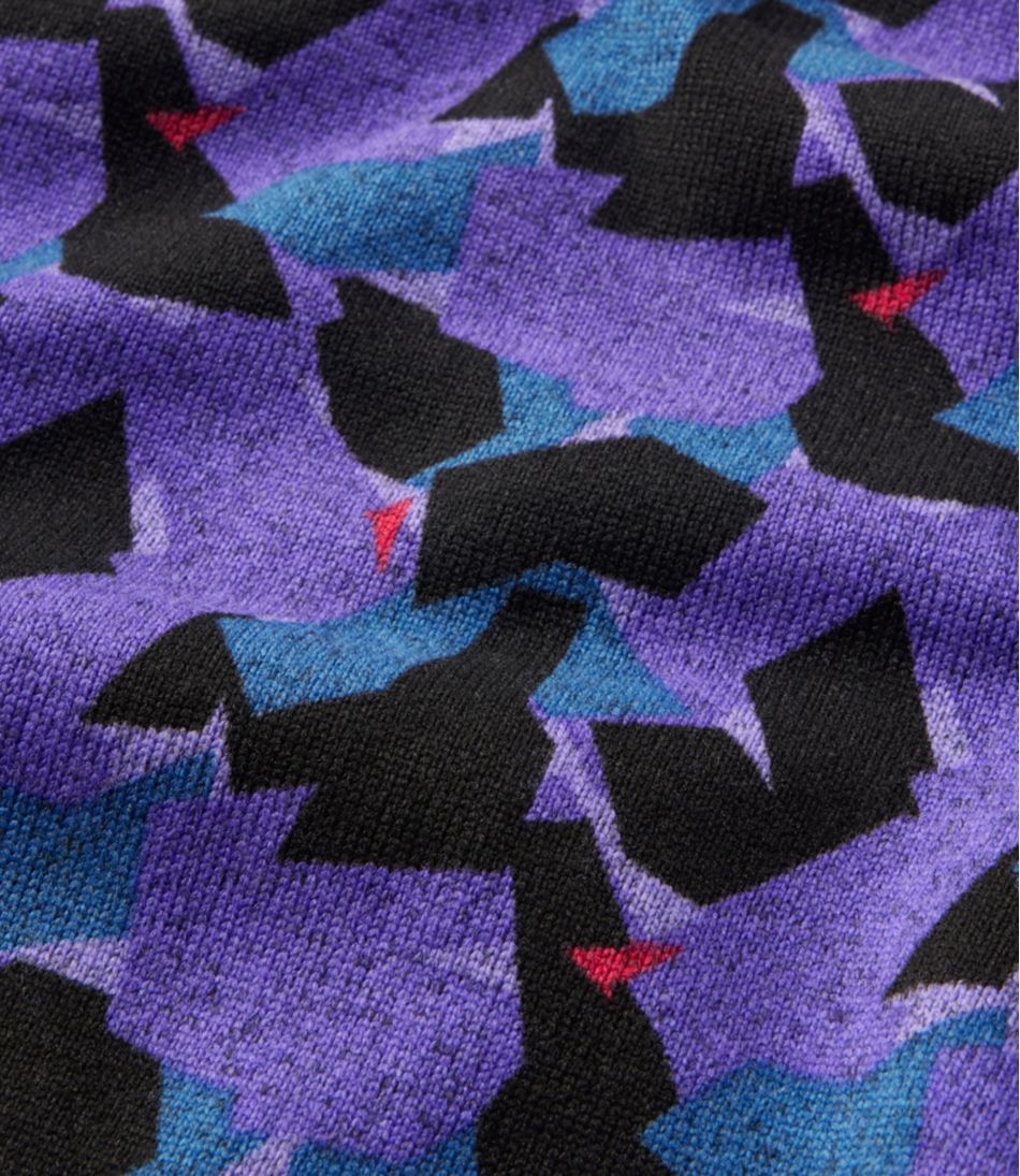 Kids' Sweater Fleece, Hooded Print / L.L.Bean