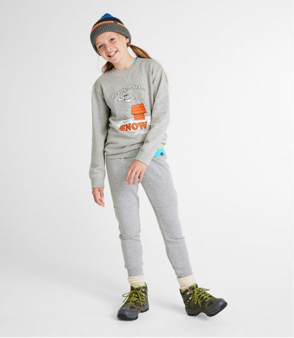 Kids' x Peanuts Crew Sweatshirt / L.L.Bean
