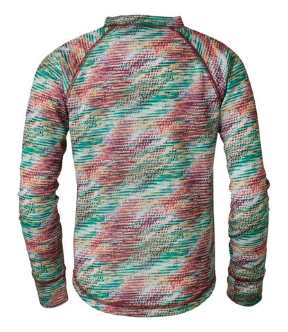 Kids' Wicked Warm Midweight Long Underwear, Top Print / L.L.Bean