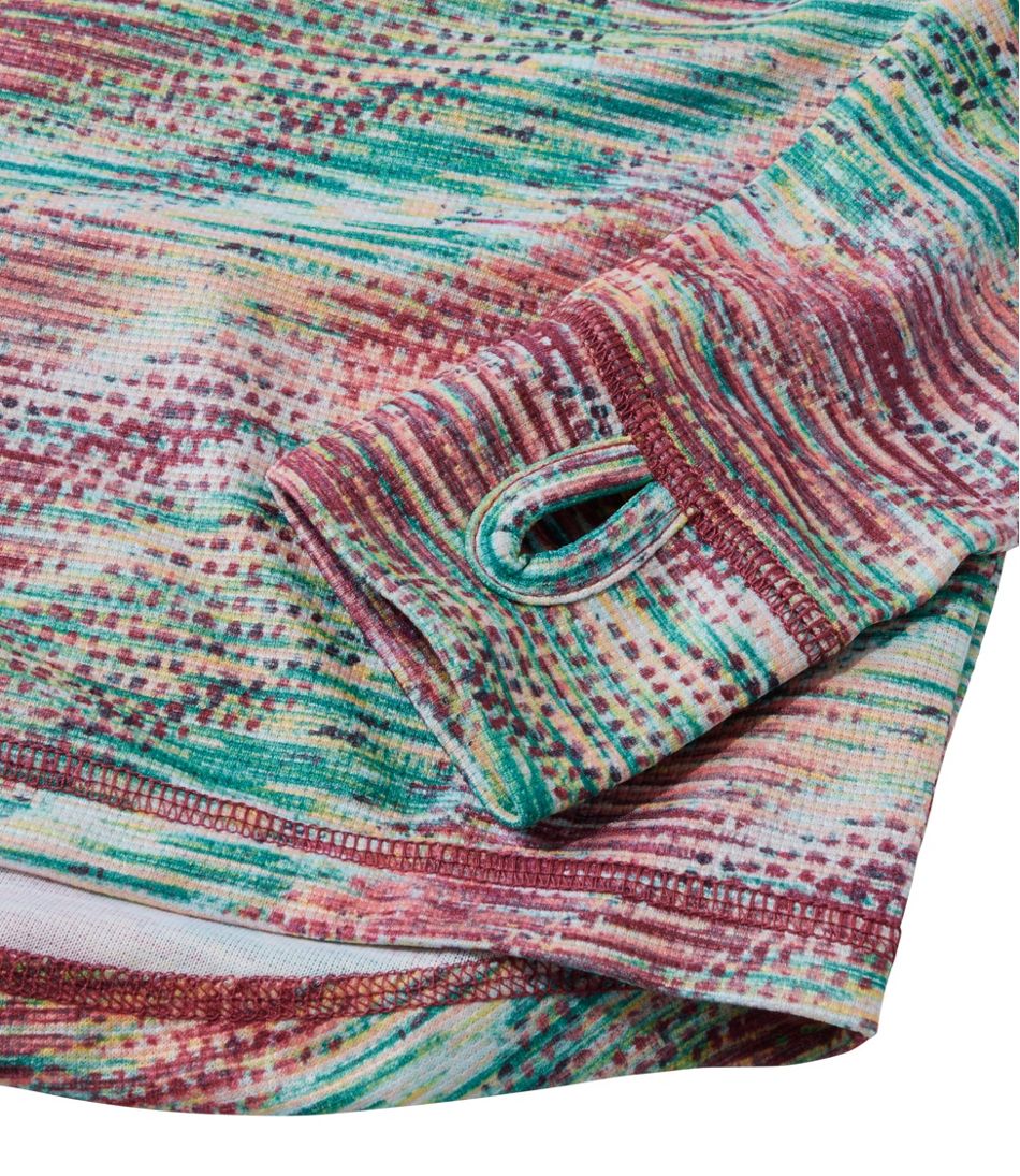 Kids' Wicked Warm Midweight Long Underwear, Top Print / L.L.Bean