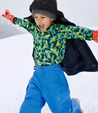Kids' Wicked Warm Midweight Long Underwear, Top Print / L.L.Bean