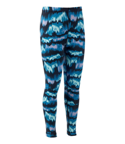 Kids' Wicked Warm Long Underwear, Expedition-Weight Print Pants / L.L.Bean
