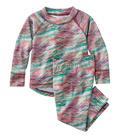 Toddlers' Wicked Warm Midweight Underwear Set, Print / L.L.Bean