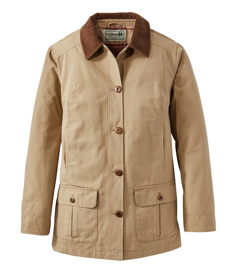 Women's Adirondack Barn Coat, Flannel-Lined / L.L.Bean
