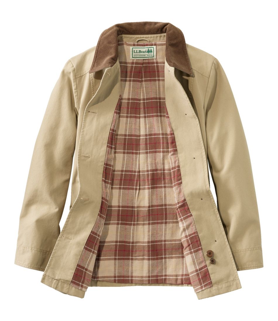 Women's Adirondack Barn Coat, Flannel-Lined / L.L.Bean