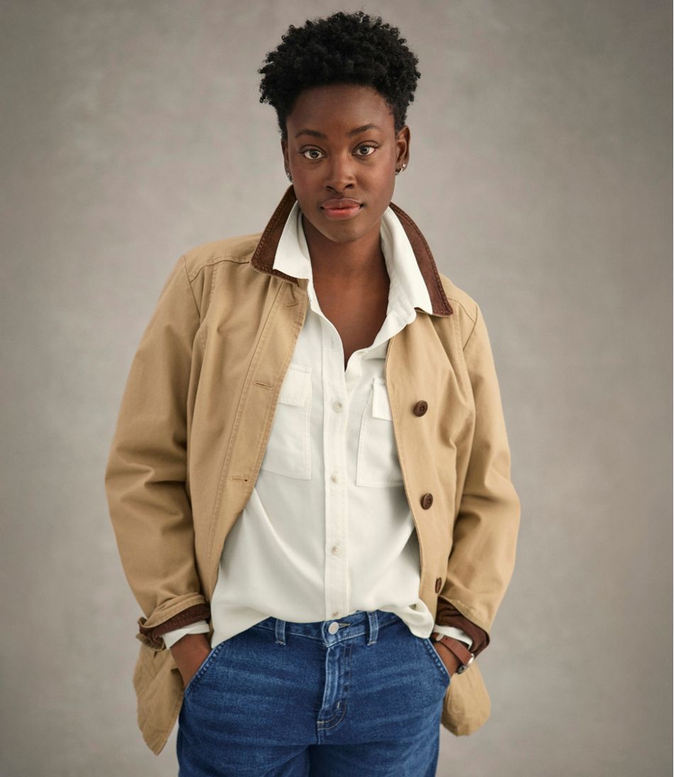 Women's Adirondack Barn Coat, Flannel-Lined / L.L.Bean