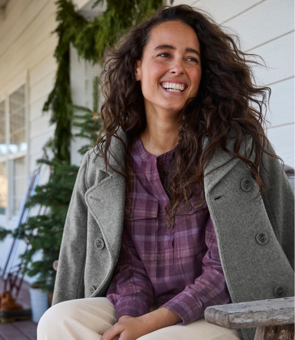 Women's Classic Lambswool Peacoat / L.L.Bean
