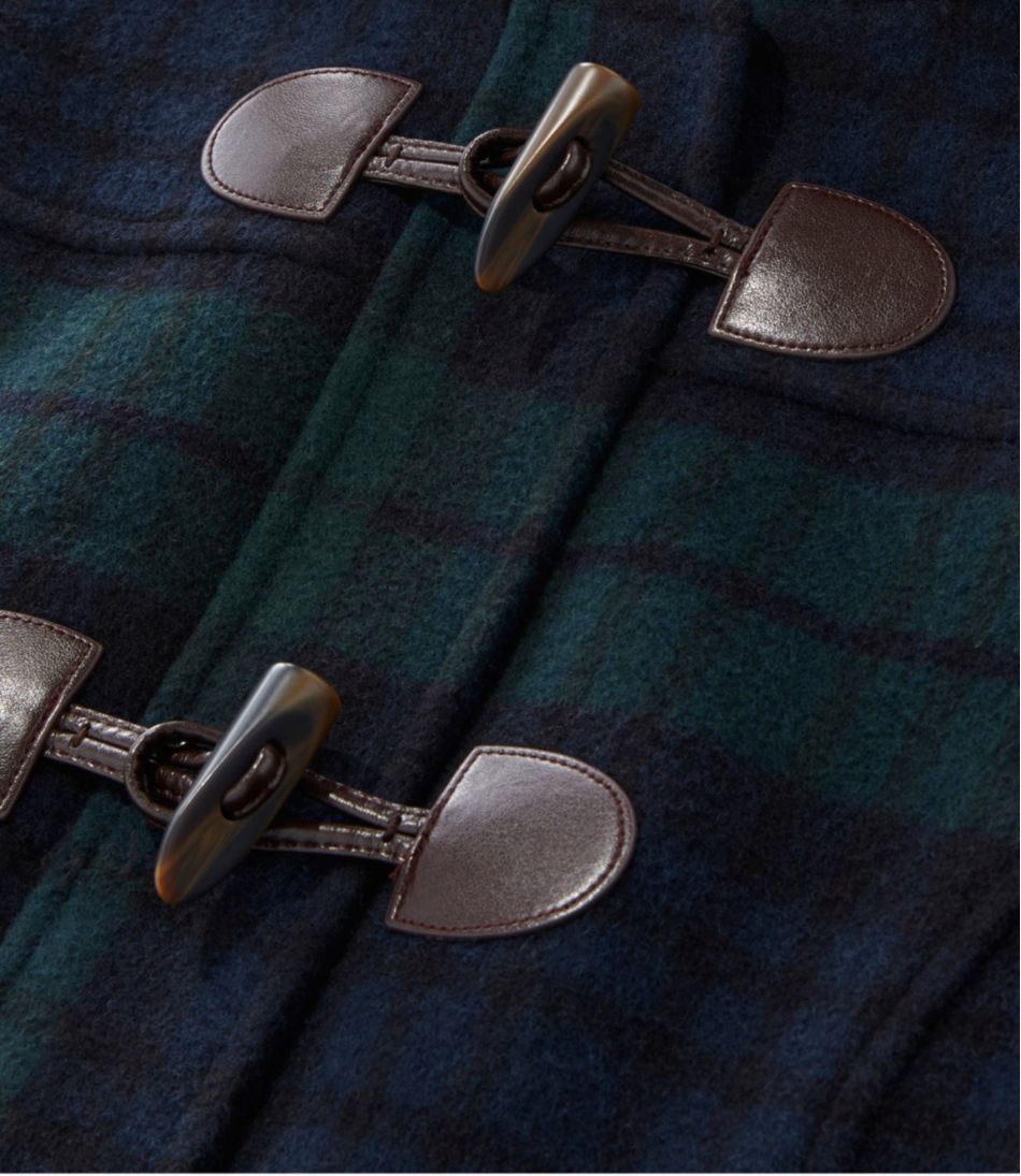 Women's Classic Lambswool Duffel Coat, Pattern / L.L.Bean