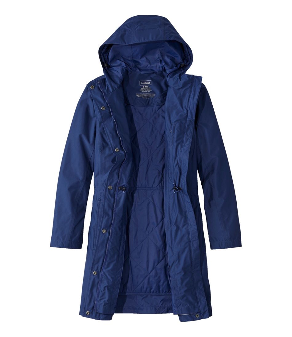 Women's H2OFF Raincoat, PrimaLoft-Lined / L.L.Bean