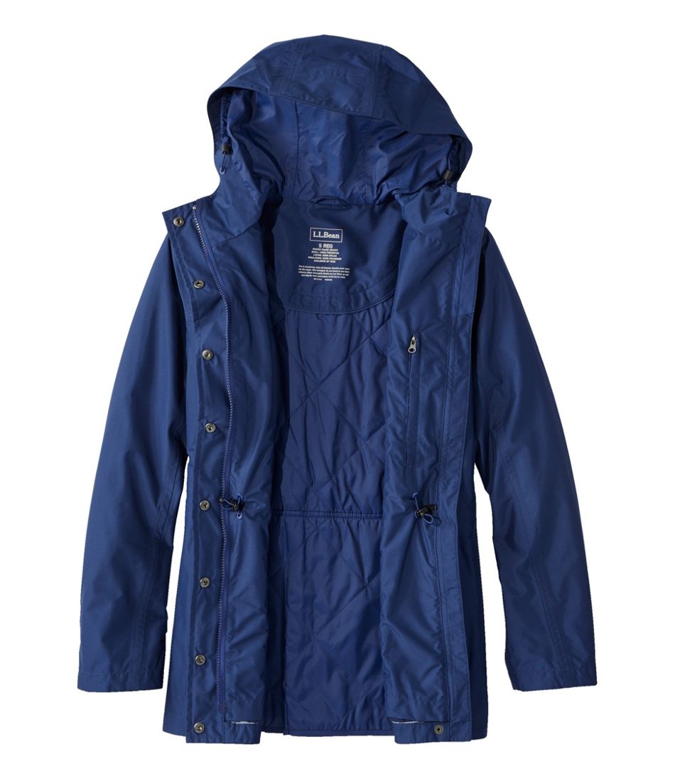 Women's H2OFF Rain Jacket, PrimaLoft-Lined / L.L.Bean