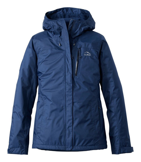 Women's Trail Model Rain Jacket, Fleece-Lined / L.L.Bean