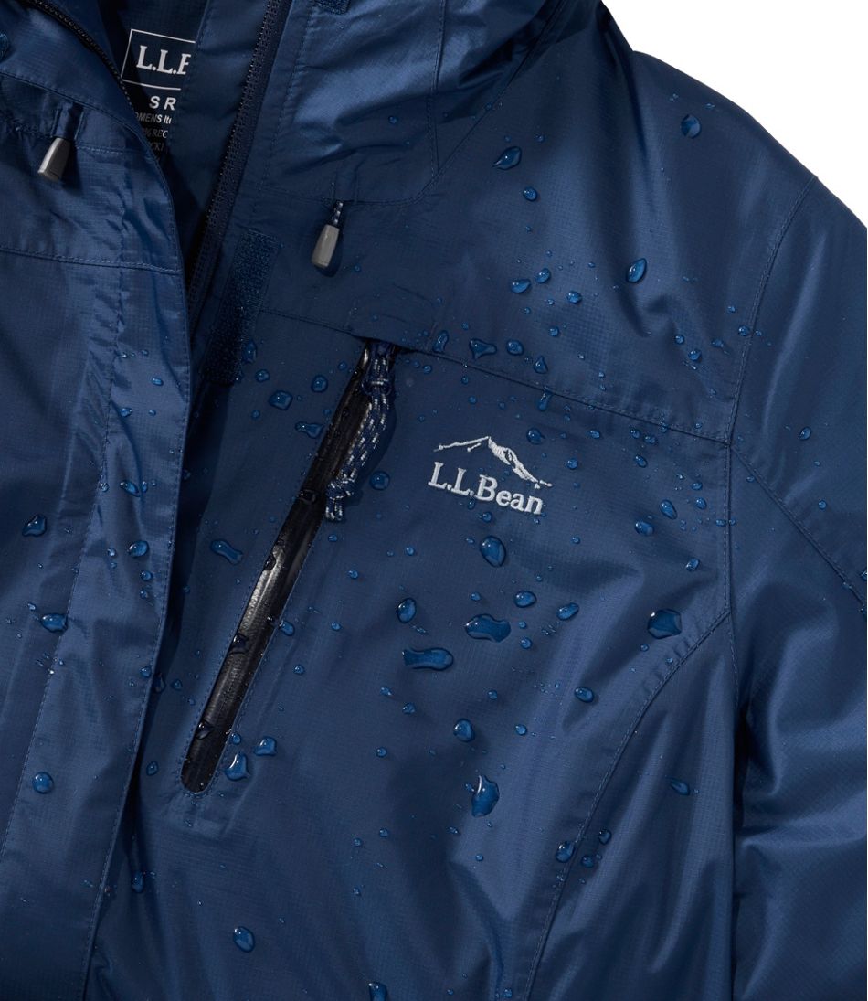 Women's Trail Model Rain Jacket, Fleece-Lined / L.L.Bean