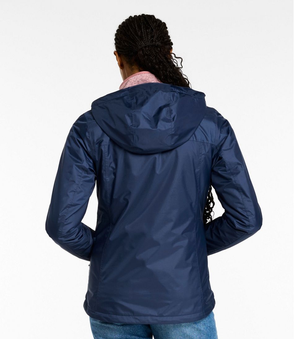 Women's Trail Model Rain Jacket, Fleece-Lined / L.L.Bean