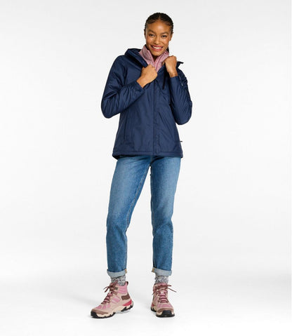 Women's Trail Model Rain Jacket, Fleece-Lined / L.L.Bean