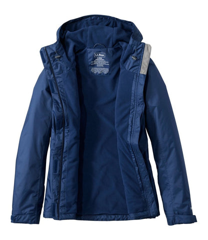 Women's Trail Model Rain Jacket, Fleece-Lined / L.L.Bean