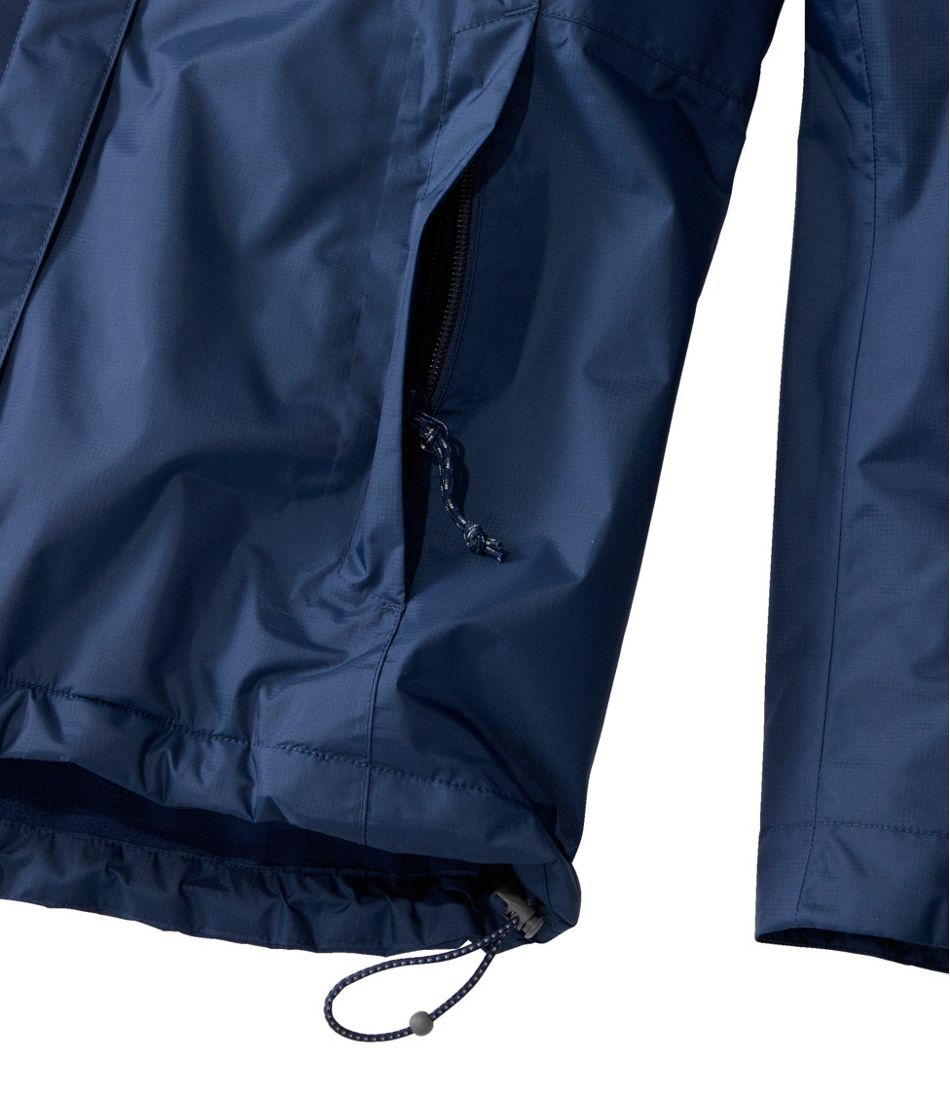 Women's Trail Model Rain Jacket, Fleece-Lined / L.L.Bean
