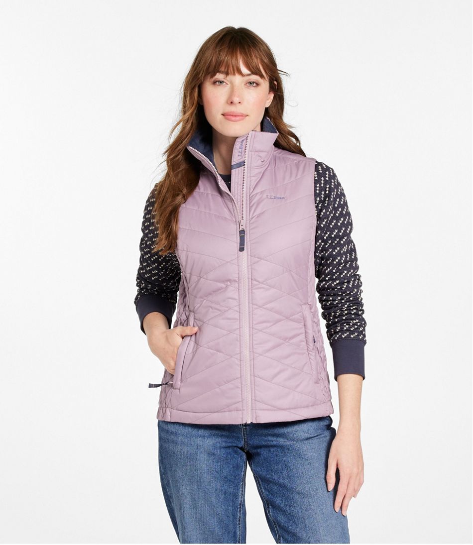 Women's Fleece-Lined PrimaLoft Vest / L.L.Bean