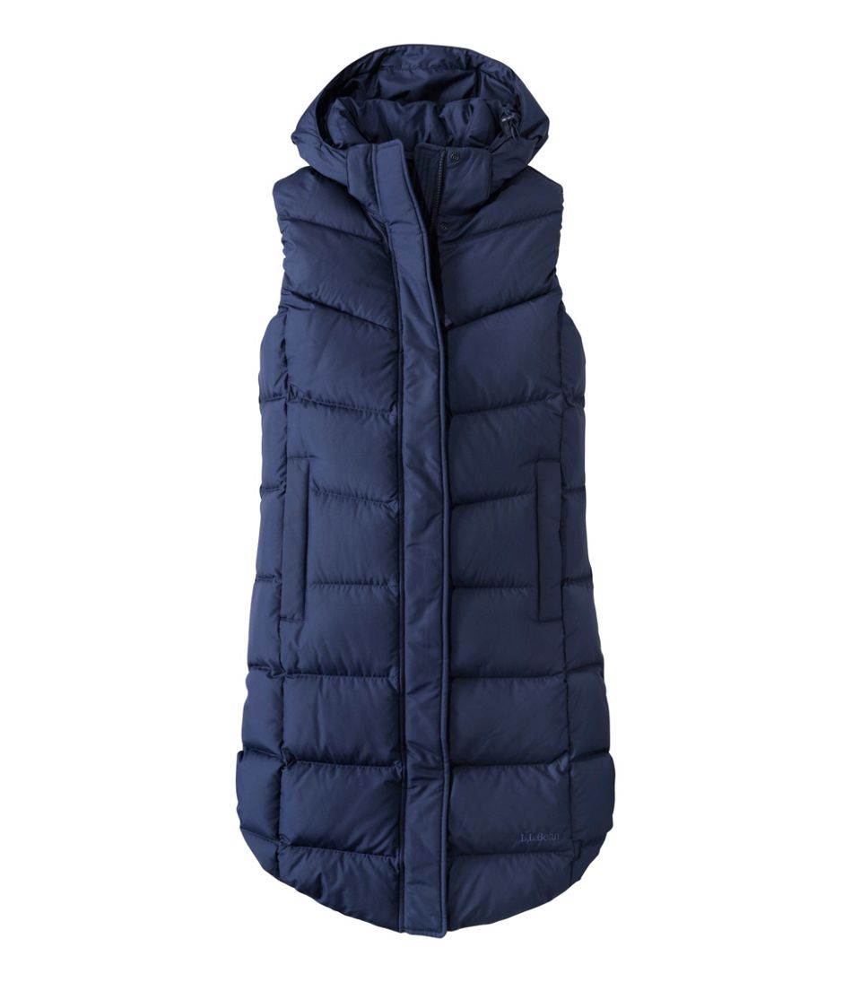 Women's Popham Puffer Long Vest / L.L.Bean
