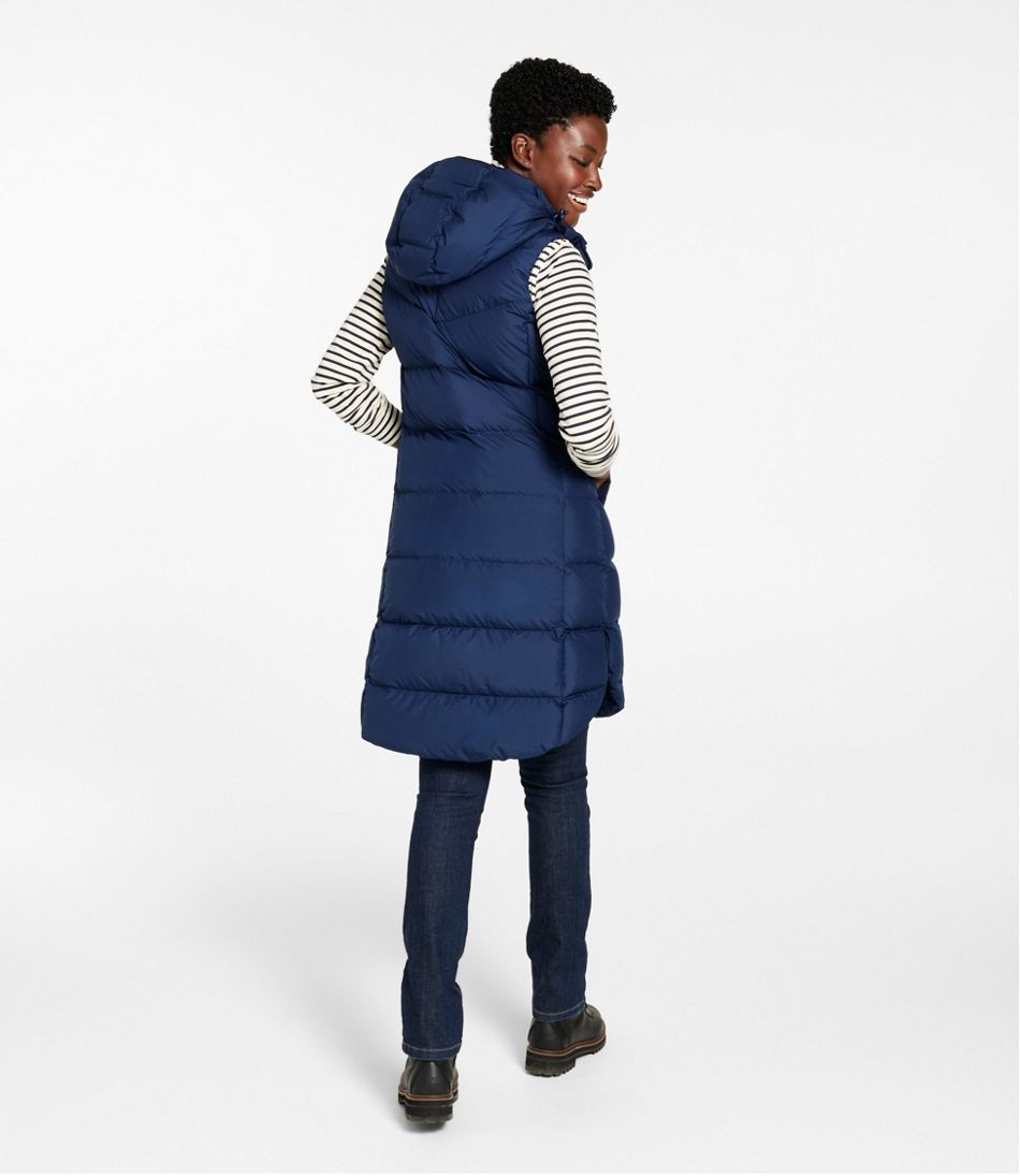 Women's Popham Puffer Long Vest / L.L.Bean