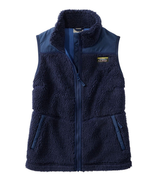 Women's Bean's Sherpa Fleece Vest / L.L.Bean