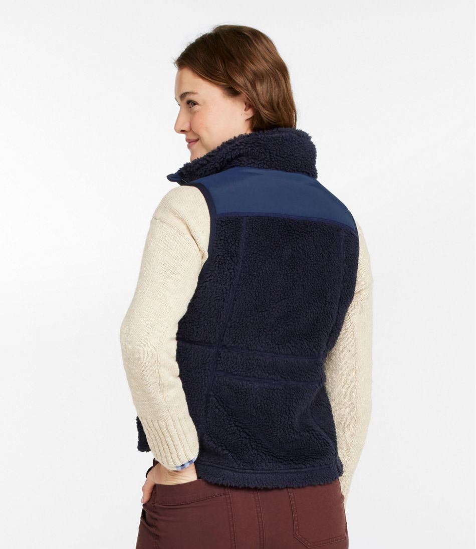 Women's Bean's Sherpa Fleece Vest / L.L.Bean