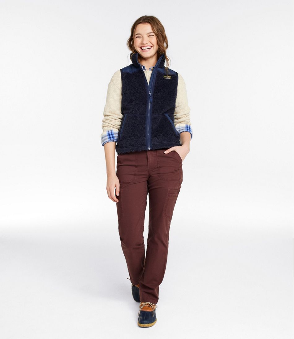 Women's Bean's Sherpa Fleece Vest / L.L.Bean