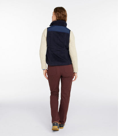 Women's Bean's Sherpa Fleece Vest / L.L.Bean
