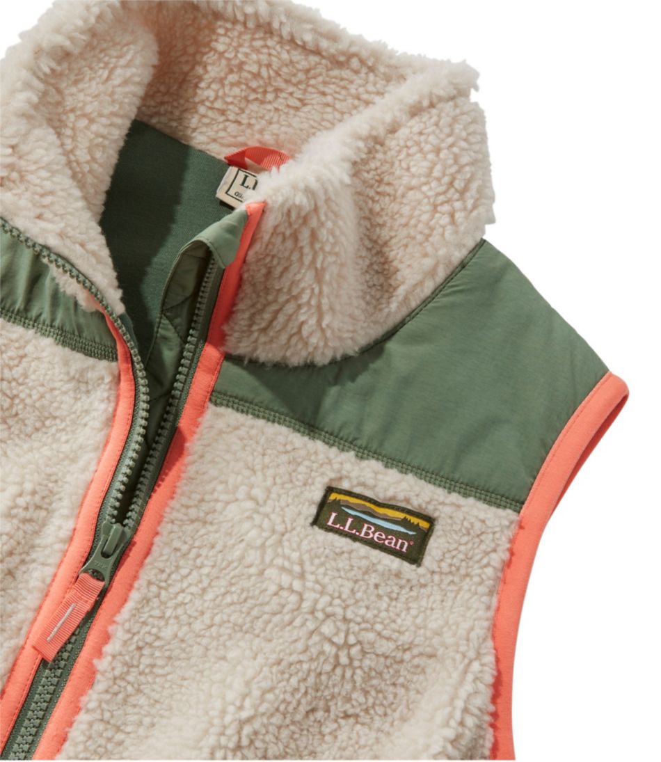 Women's Bean's Sherpa Fleece Vest / L.L.Bean