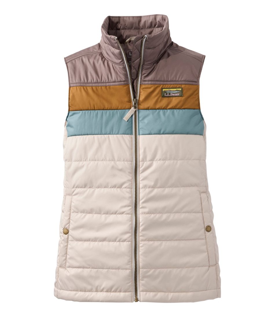 Women's Mountain Classic Puffer Vest, Colorblock / L.L.Bean
