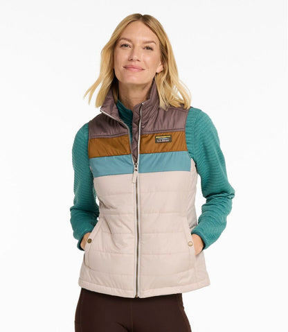 Women's Mountain Classic Puffer Vest, Colorblock / L.L.Bean
