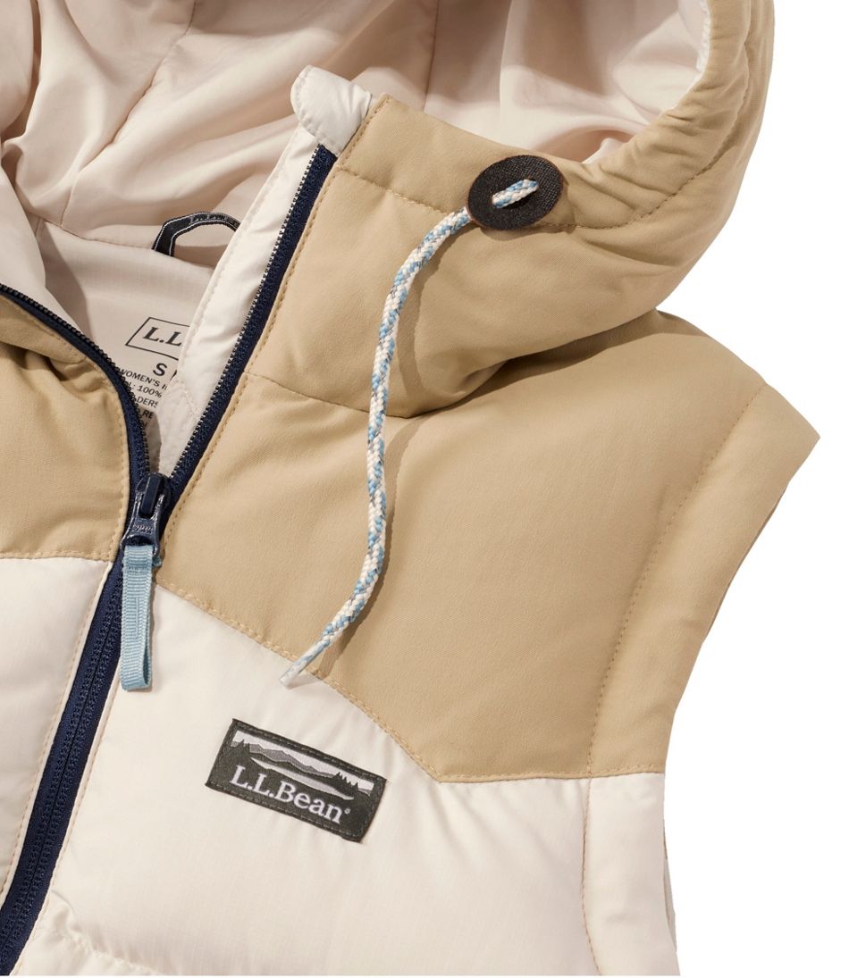 Women's Mountain Classic Hooded Down Vest / L.L.Bean