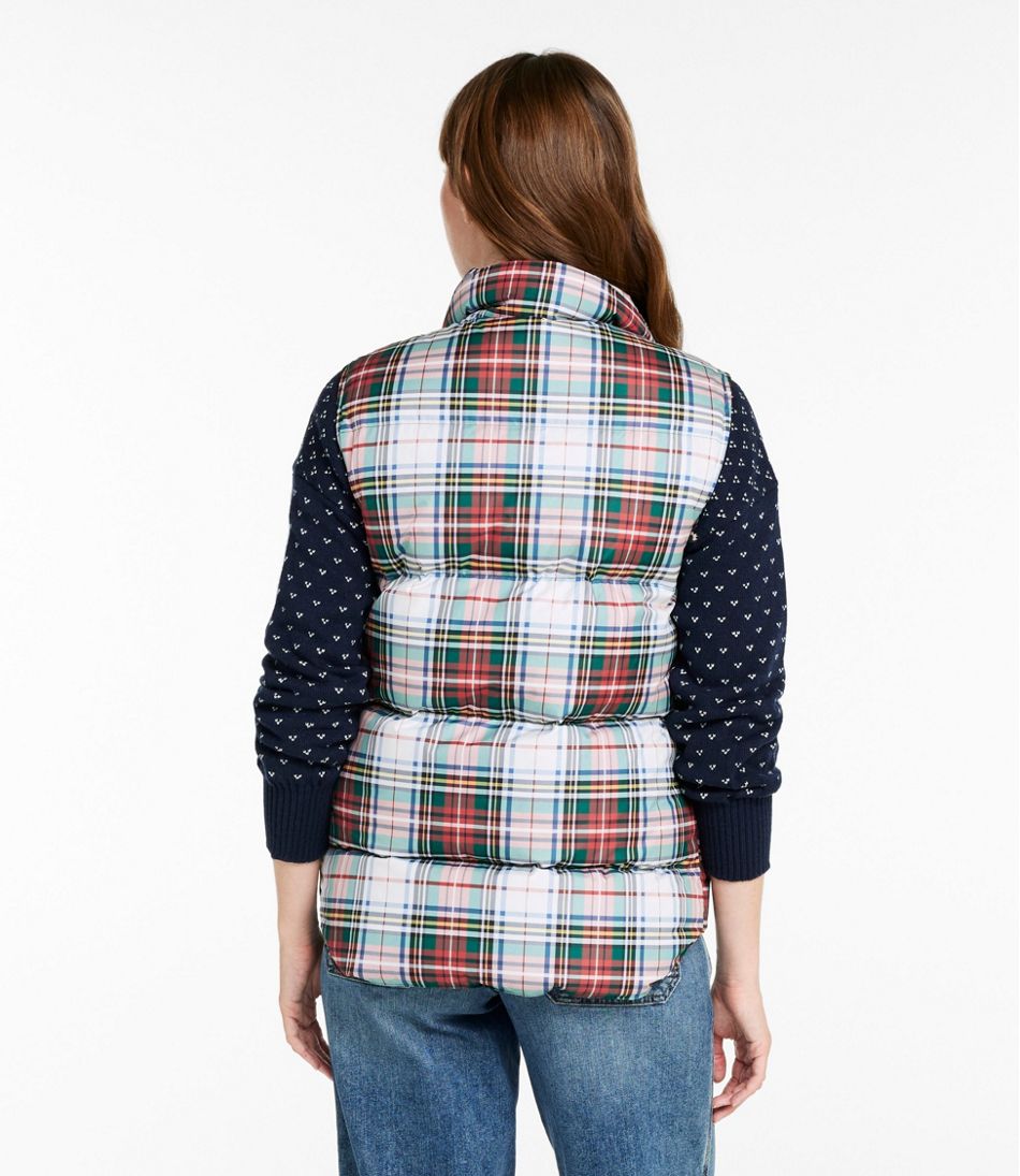 Adults' Bean's Trail Model Down Vest '82, Print / L.L.Bean