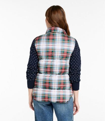 Adults' Bean's Trail Model Down Vest '82, Print / L.L.Bean