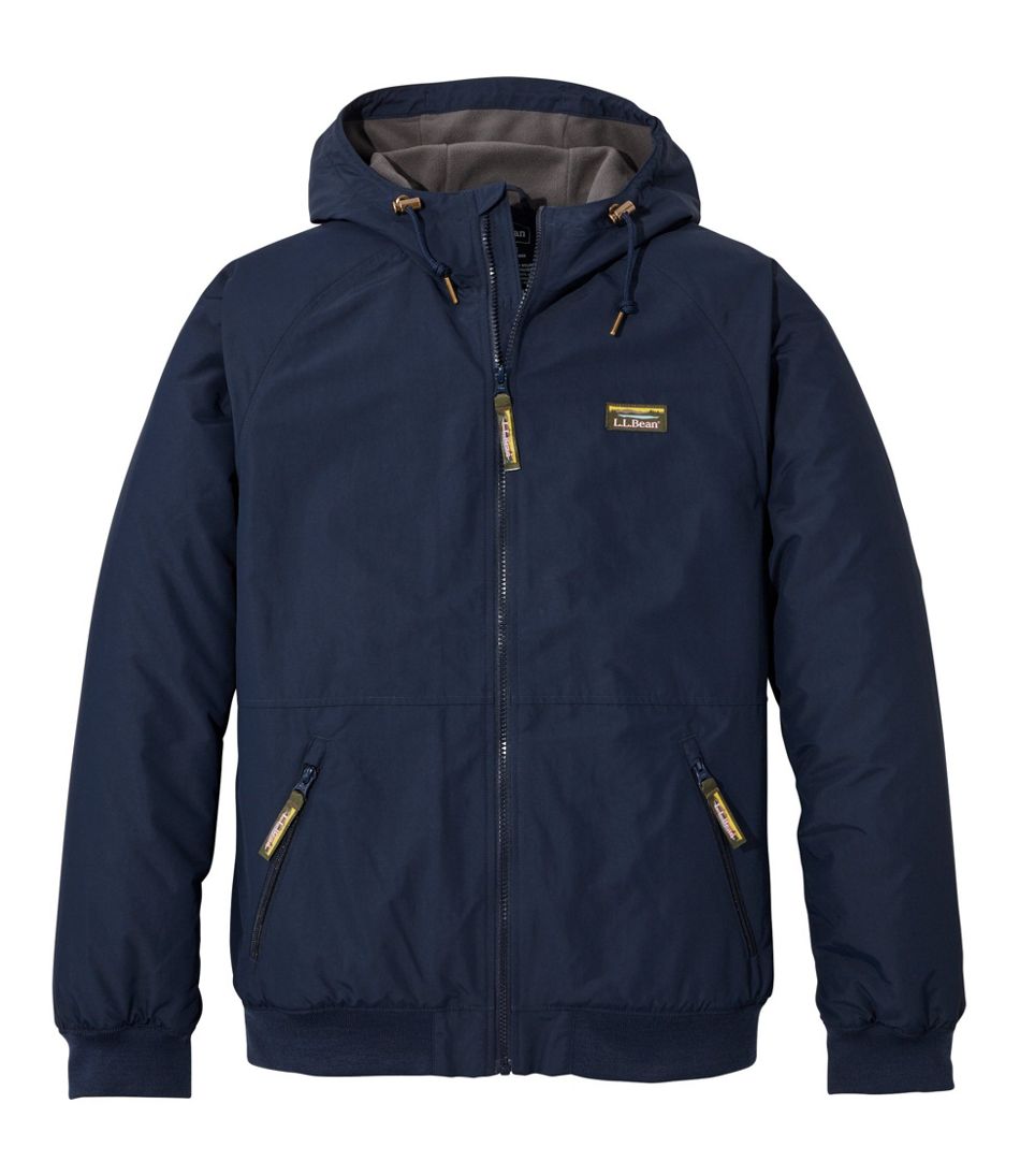 Men's Insulated 3-Season Bomber Hooded Jacket / L.L.Bean