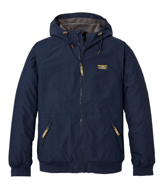 Men's Insulated 3-Season Bomber Hooded Jacket / L.L.Bean