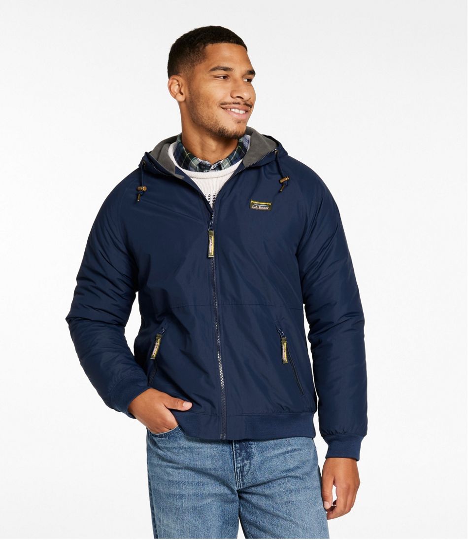 Men's Insulated 3-Season Bomber Hooded Jacket / L.L.Bean