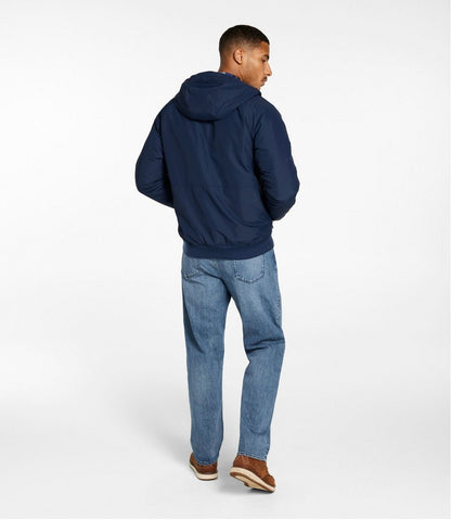 Men's Insulated 3-Season Bomber Hooded Jacket / L.L.Bean
