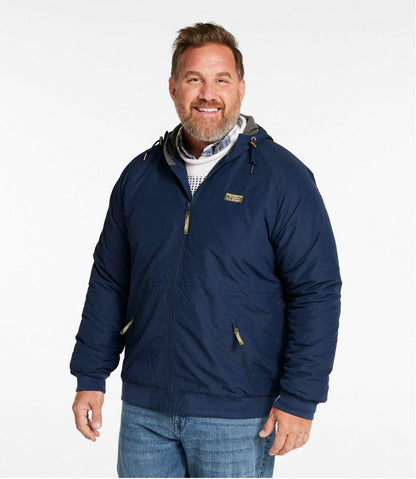 Men's Insulated 3-Season Bomber Hooded Jacket / L.L.Bean