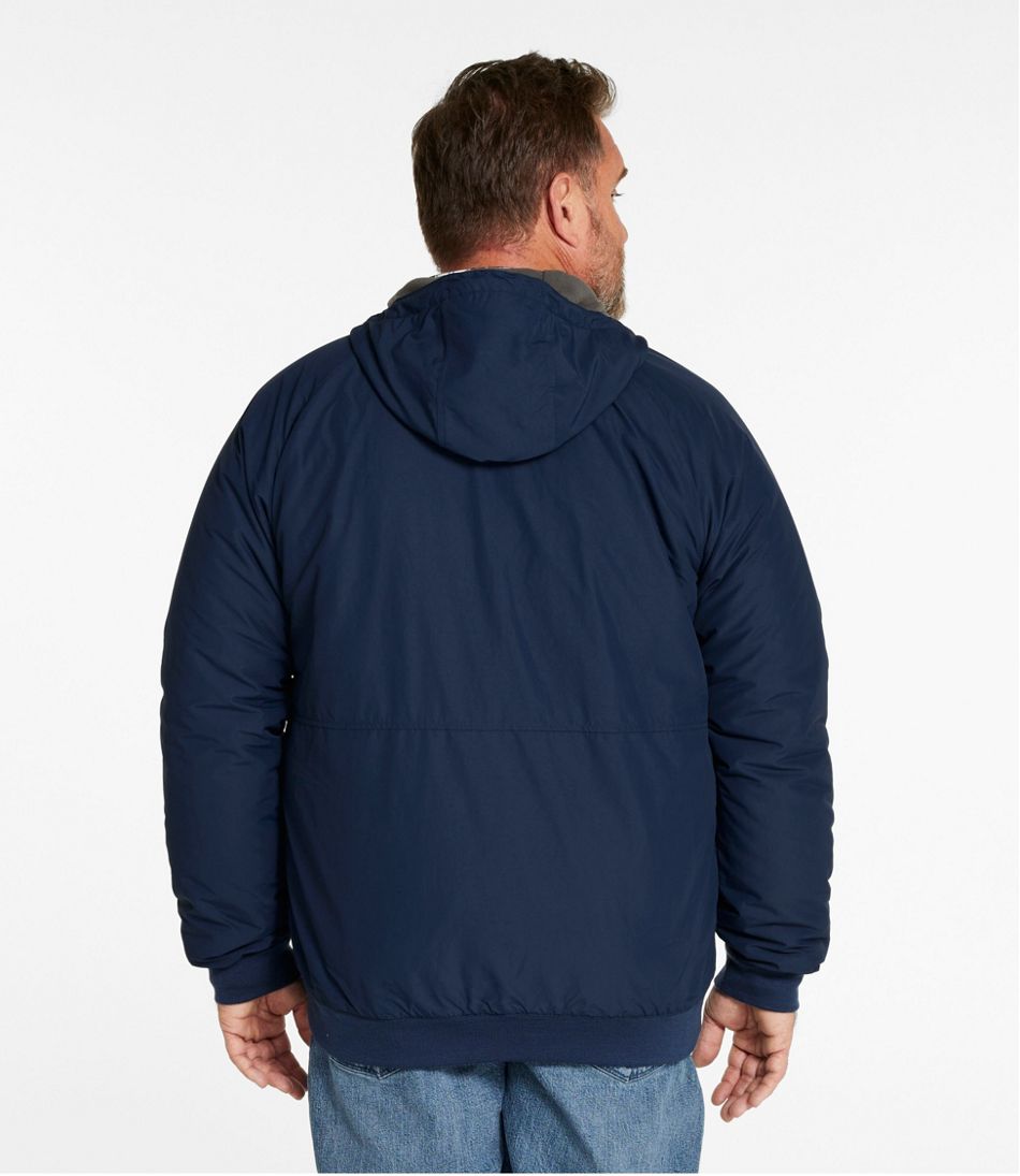 Men's Insulated 3-Season Bomber Hooded Jacket / L.L.Bean