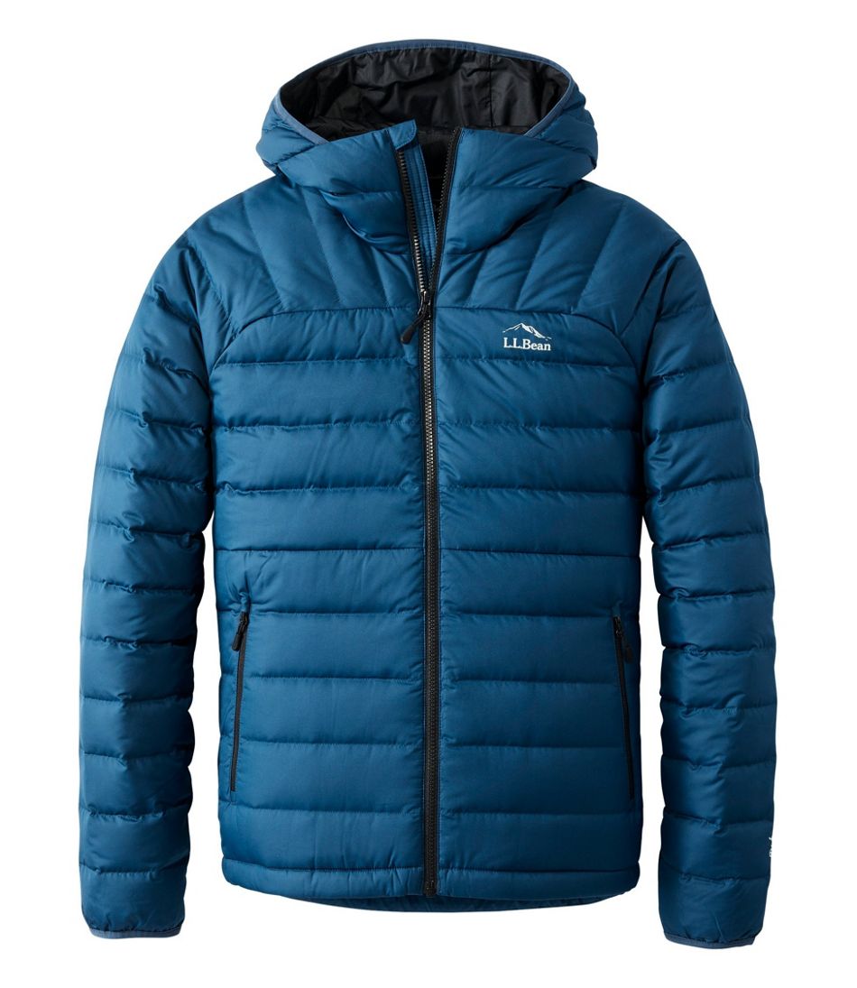 Men's Bean's Down Hooded Jacket / L.L.Bean