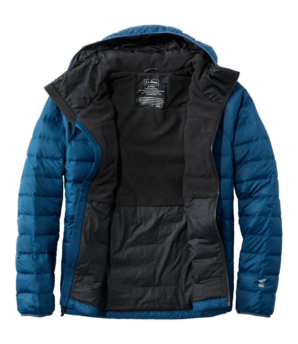 Men's Bean's Down Hooded Jacket / L.L.Bean