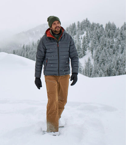 Men's Bean's Down Hooded Jacket / L.L.Bean