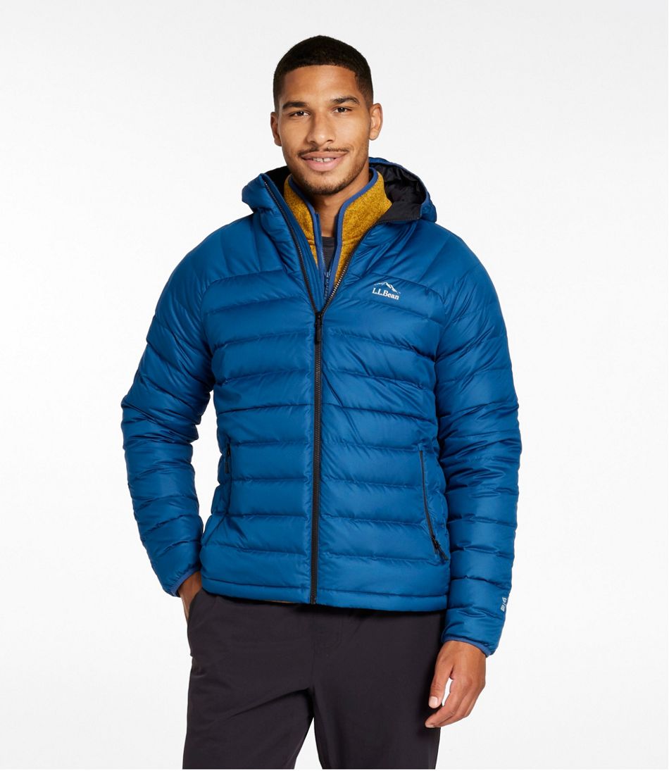 Men's Bean's Down Hooded Jacket / L.L.Bean